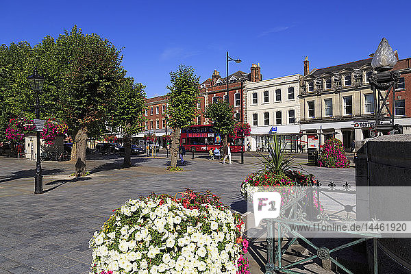 World War 1 Memorial  Market Square  Salisbury  Wiltshire  England  Vereinigtes Königreich