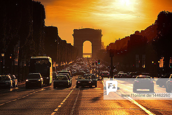 Arc de Triomphe  Paris  France