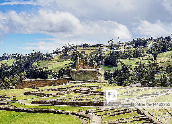 Temple of the Sun  Ingapirca Ruins  Ingapirca  Canar Province  Ecuador  South America