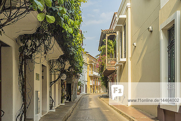 A street scene in Cartagena  Colombia  South America