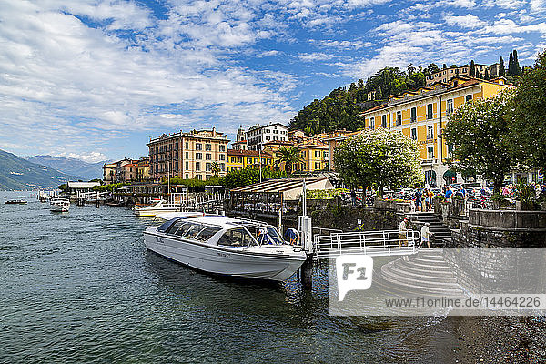 View of Lake Como and Bellagio  Province of Como  Lake Como  Lombardy  Italian Lakes  Italy