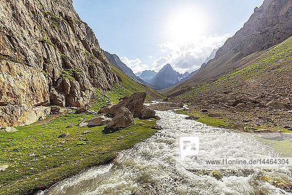 Fächergebirge  Tadschikistan  Zentralasien