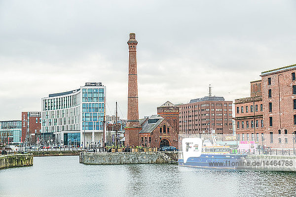 Royal Albert Dock in Liverpool  England