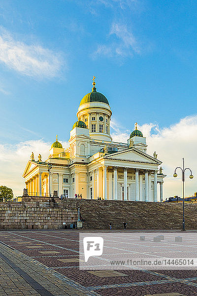 Helsinki Cathedral in Senate Square Helsinki Finland