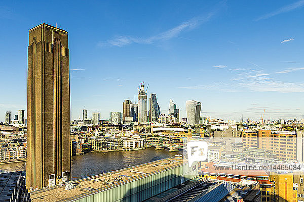 The London skyline  London  England  United Kingdom
