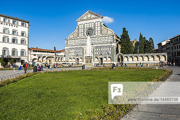 Basilika von Santa Maria Novella  Florenz  Toskana  Italien  Europa