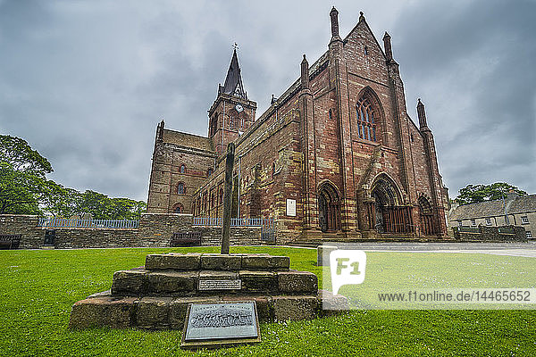 United Kingdom  Scotland  Orkney Islands  Kirkwall  Magnus Cathedral