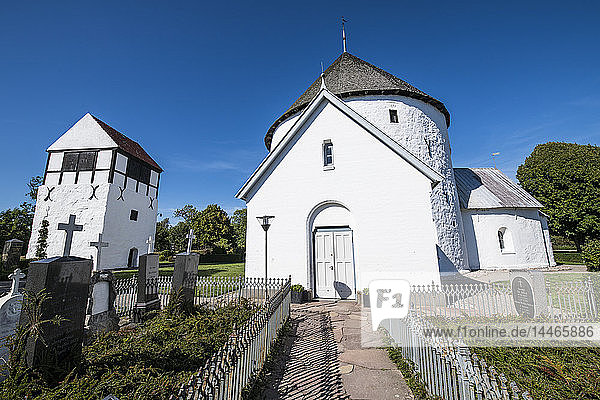 Dänemark  Bornholm  Nylars Rundkirche