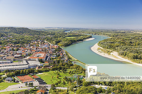 Austria  Lower Austriam  Hainburg at Danube river