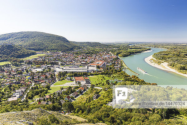 Austria  Lower Austriam  Hainburg at Danube river
