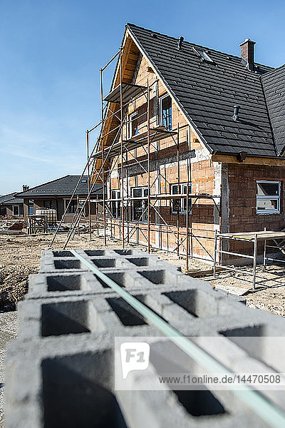 Bulgarien  Plovdiv  Einfamilienhaus im Bau