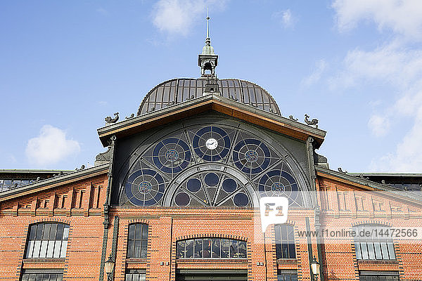Deutschland  Hamburg  Altona  Detail der Fischmarkthalle