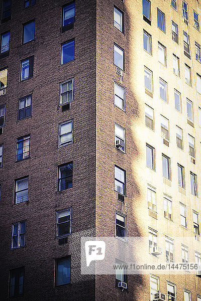 USA  New York City  Manhattan  Hausfassade