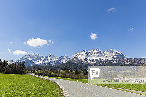 Austria  Tyrol  Going am Wilden Kaiser  Wilder Kaiser  Kaiser Mountains