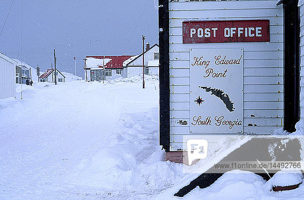 Post office in remote village