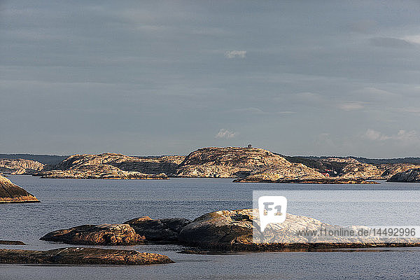 Coast cliffs Fjallbacka Bohuslan Sweden
