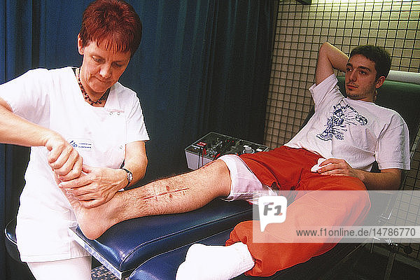 MAN IN REHABILITATION