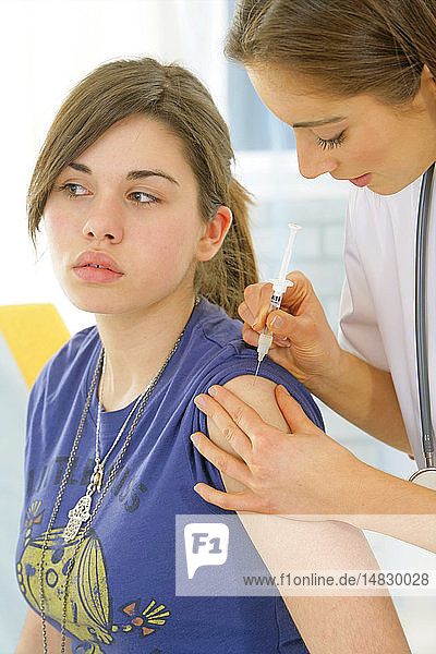 VACCINATING AN ADOLESCENT