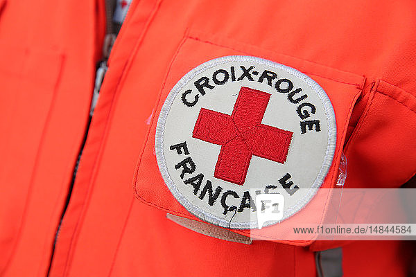 French Red Cross. Volunteer.