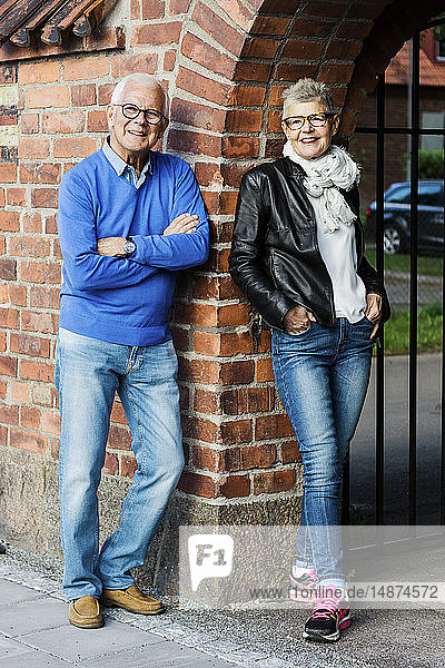 Senior couple together