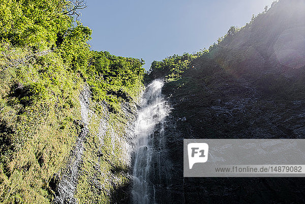 Wasserfall  Waipipi-Trail  Maui  Hawaii