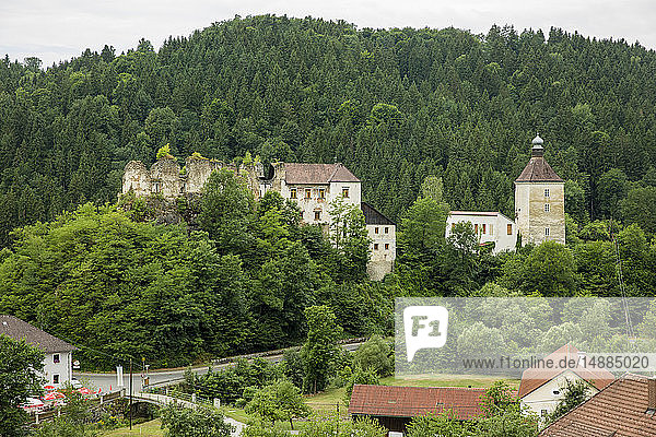 Austria  Upper Austria  Muehlviertel  Pregarten  Reichenstein castle