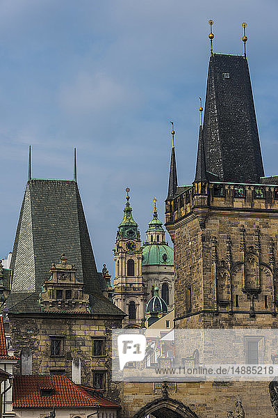 Tschechische Republik  Prag  die Türme der Altstadt