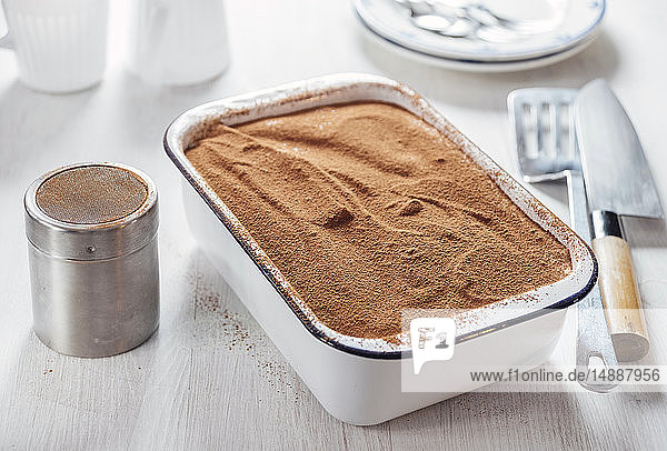 Tiramisu mit Kokosnuss- und Cashewcreme