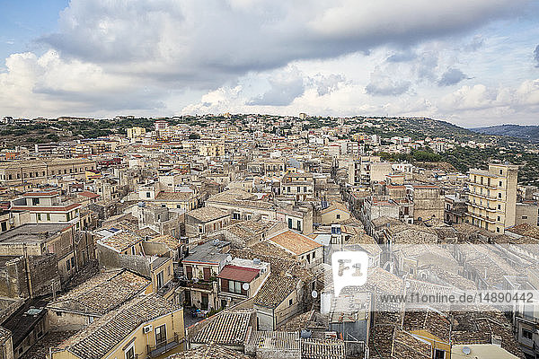 Italien  Sizilien  Modica  Stadtbild