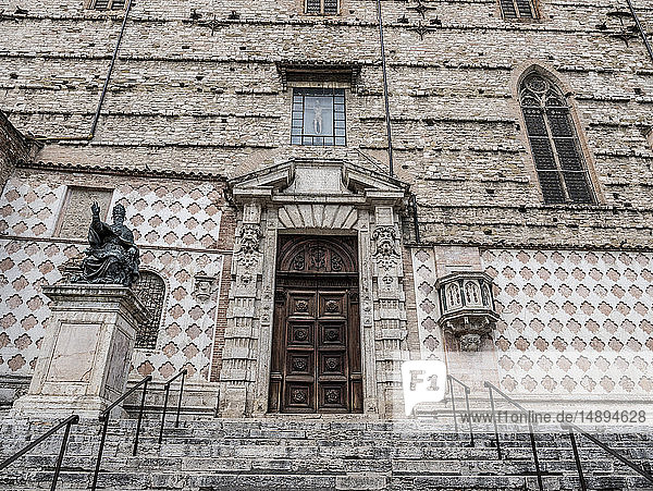 Italien  Umbrien  Perugia  Platz IV Novembre  Palazzo Priori
