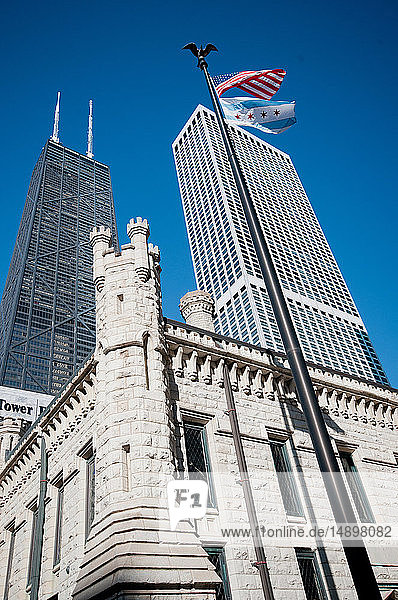 Amerika  Vereinigte Staaten  Illinois  Chicago  Chicago Water Tower
