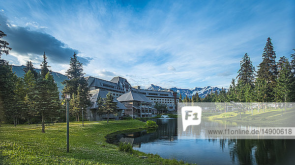 Scenic view of Alyeska Resort in Girdwood South-central Alaska; Girdwood Alaska United States of America