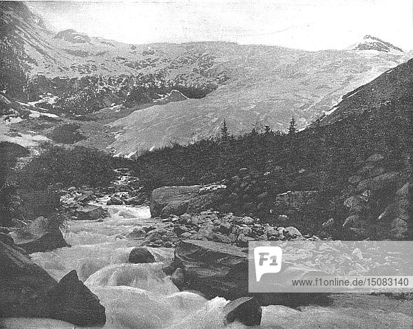 Großer Gletscher  Selkirk Mountains  Kanada  um 1900. Schöpfer: Unbekannt.