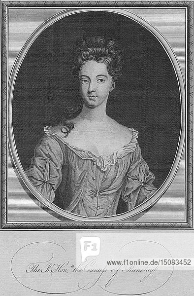 Die ehrenwerte Gräfin von Ranelagh   1786. Schöpfer: Unbekannt.