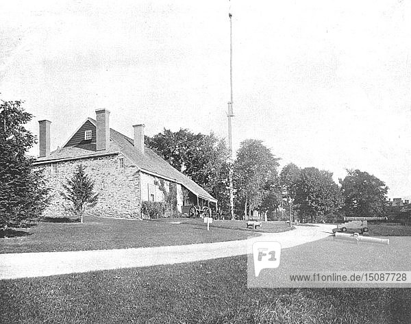 Washingtons Hauptquartier  Newburgh  Staat New York  USA  um 1900. Schöpfer: Unbekannt.