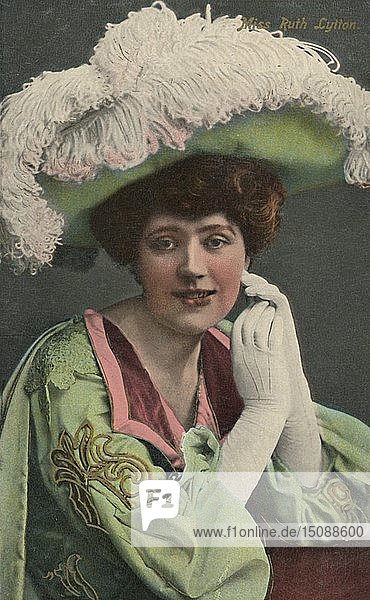 Fräulein Ruth Lytton   (1875-1939)  um 1930. Schöpfer: Unbekannt.