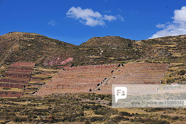 Machoqolqa Ruinen  Cusco  Peru  2015. Schöpfer: Luis Rosendo.