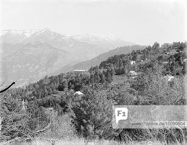 Bergstation  Indien  um 1902. Schöpfer: Kirk & Söhne aus Cowes.