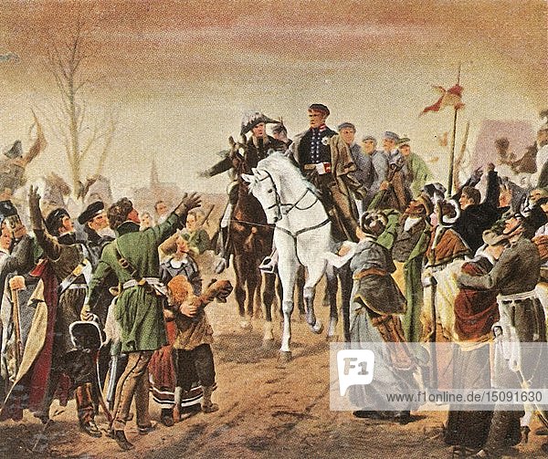 Proklamation An mein Volk   17. März 1813  (1936). Schöpfer: Unbekannt.