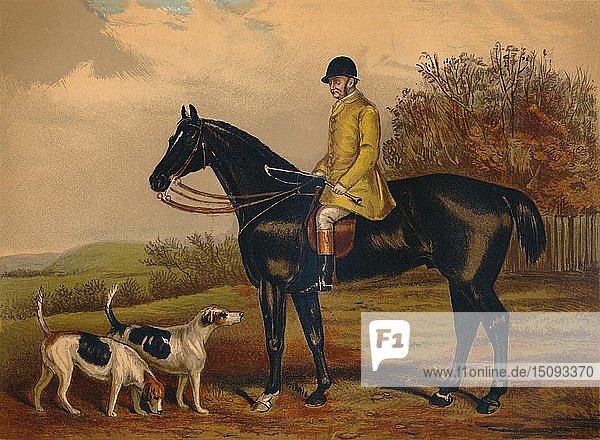 'Jem. Morgan - Huntsman of the Berkeley Hunt'  c1879. Creator: Unknown.