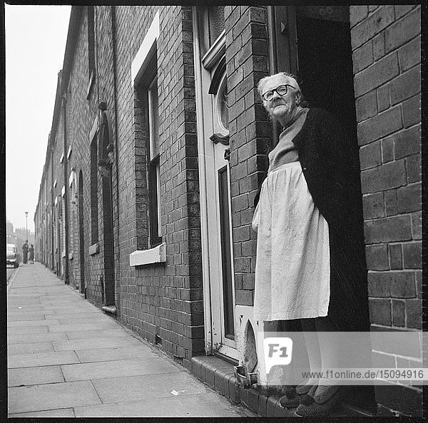 Harper Street  Middleport  Burslem  Stoke-on-Trent  1965-1968. Schöpfer: Eileen Deste.