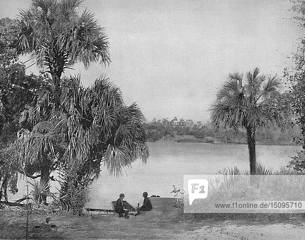 'Eau Gallee  Indian River  Florida'  c1897. Creator: Unknown.