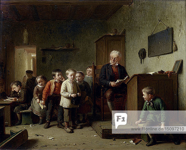 Das Klassenzimmer  1872. Künstler: Heuvel  Theodore Bernard de (1817-1906)