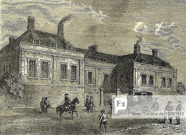 Newcastle House   (um 1872). Schöpfer: Unbekannt.