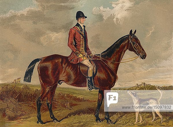 'Mr Charles Davis - Huntsman of the Royal Buckhounds'  c1860s  (c1879). Creator: Francis Grant.
