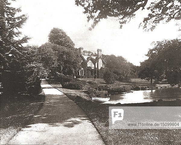 York Cottage  Sandringham  Norfolk  1894. Schöpfer: Unbekannt.