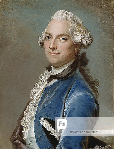 Porträt des Schriftstellers Gustaf Fredrik Gyllenborg (1731-1808) . Schöpfer: Lundberg  Gustaf (1695-1786).