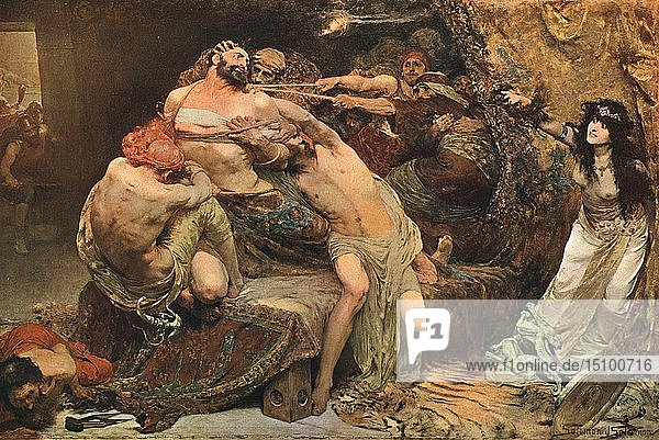 Samson   um 1887  (um 1902). Schöpfer: Unbekannt.