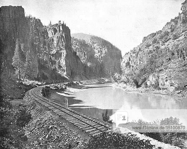 Echo Cliffs  Canyon des Grand River  Colorado  USA  um 1900. Schöpfer: Unbekannt.