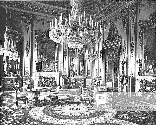 The White Drawing Room  Buckingham Palace  London  1894. Creator: Unknown.